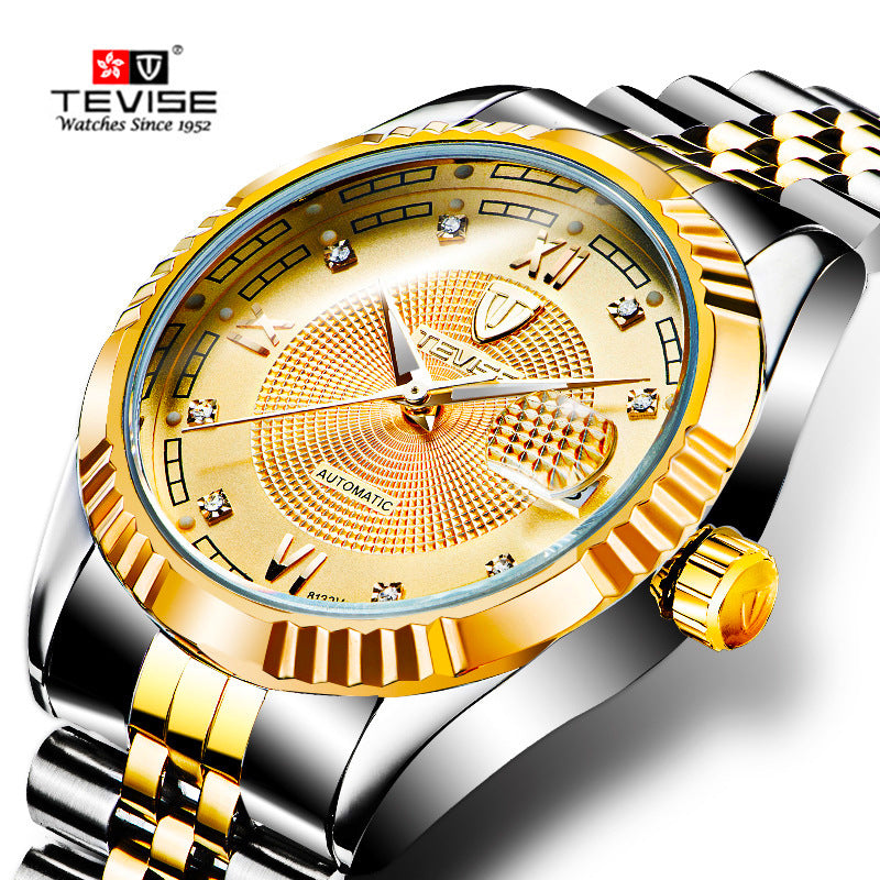 The Explosion OfTeweisi Mens Watch New Waterproof Fashion Mens Watch Automatic Mechanical Watches - Street Beats Clothing