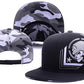 Metal men and women hip-hop hat