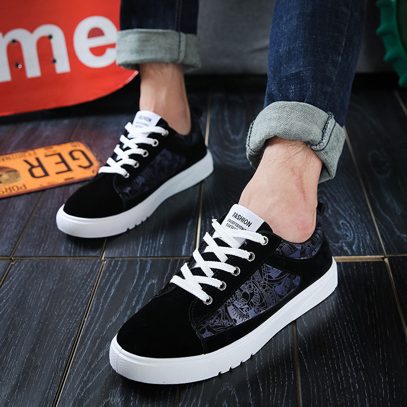 2021 Mens Canvas shoes autumn ho road leisure sports shoes, injection shoes men folk style students - Street Beats Clothing