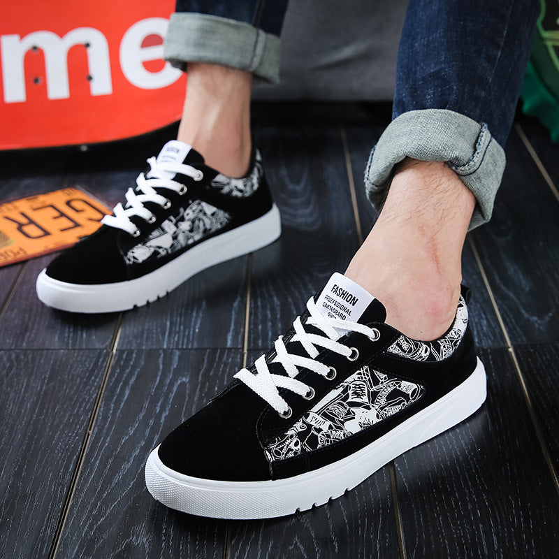 2021 Mens Canvas shoes autumn ho road leisure sports shoes, injection shoes men folk style students - Street Beats Clothing