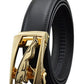 Men Automatic Buckle Leather Belts - Street Beats Clothing