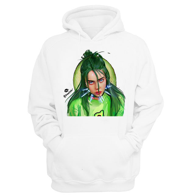 A Billie Eilish hoodie - Street Beats Clothing