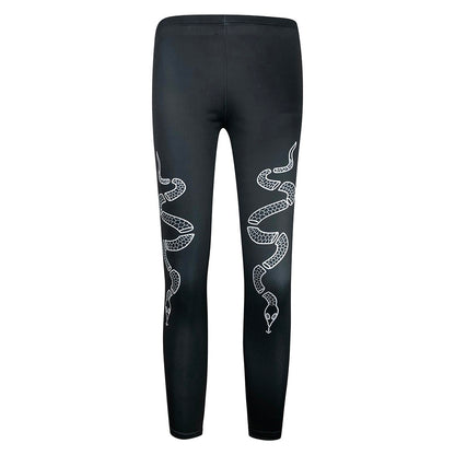 Punk style sports leggings - Street Beats Clothing