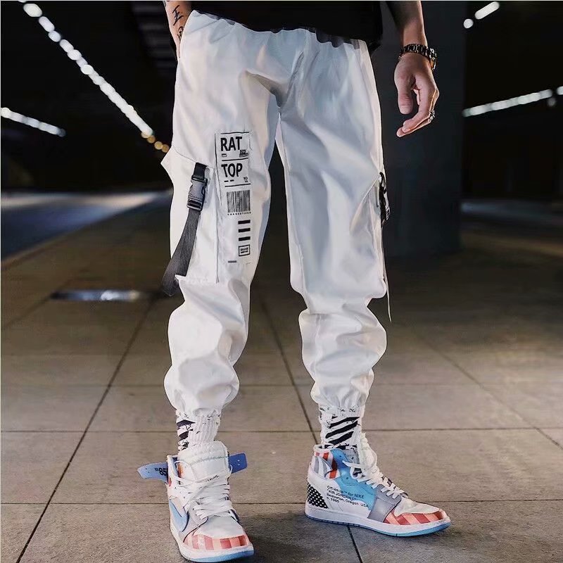 Loose cropped track pants - Street Beats Clothing