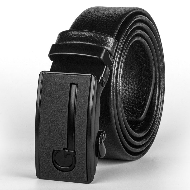 Men's Belt With Automatic Buckle - Street Beats Clothing