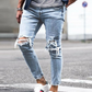 New Ripped Skinny Jeans mens Streetwear - Street Beats Clothing