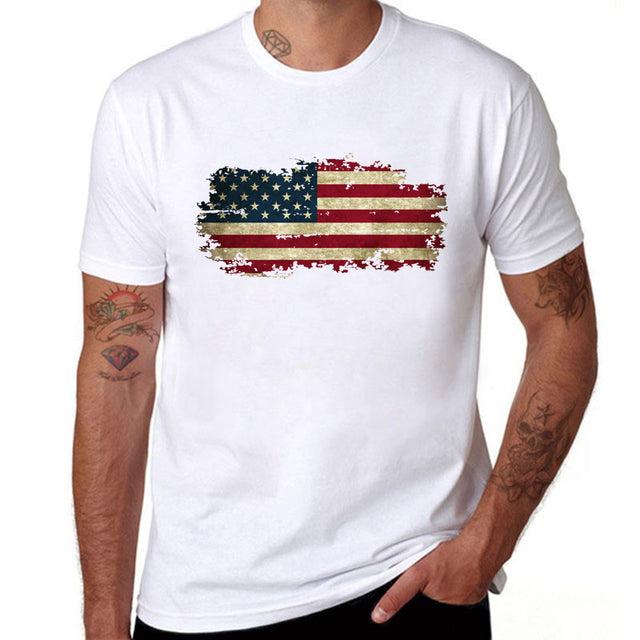 National Flag Mens T Shirts Short Sleeve - Street Beats Clothing