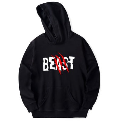 Printed hoodie hoodie - Street Beats Clothing