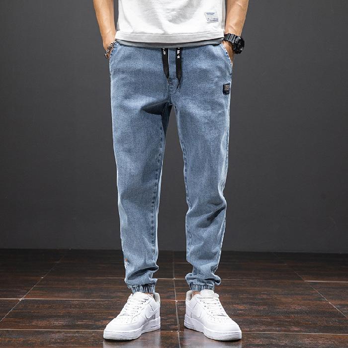 Mens Fashion Casual Loose Stretch Jeans - Street Beats Clothing