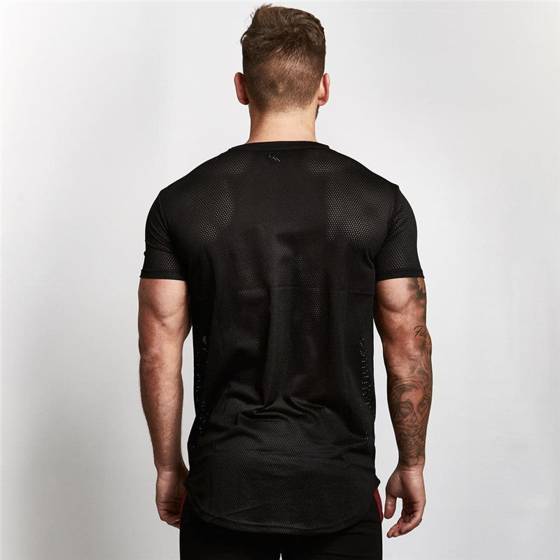 Quick-drying short-sleeved workout clothes - Street Beats Clothing