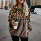 Leopard zip pocket top - Street Beats Clothing