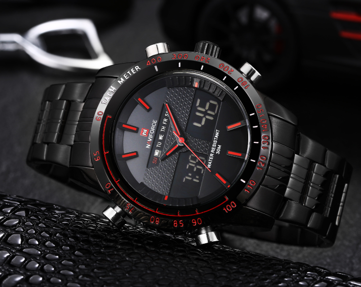 Kairos: Naviforce Mens Sports Wrist Watch - Street Beats Clothing