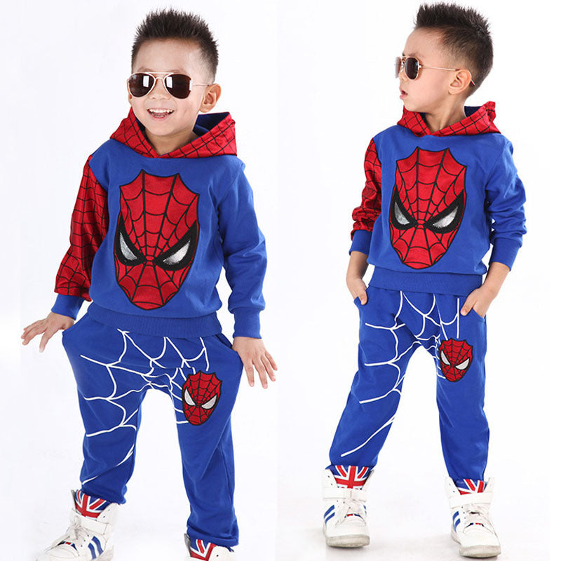 Spider two-piece suit Children's clothing - Street Beats Clothing