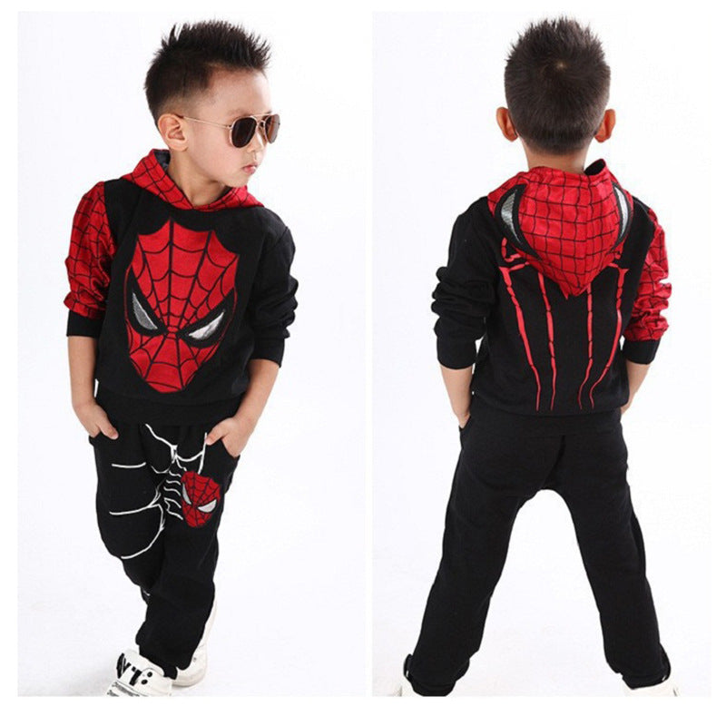 Spider two-piece suit Children's clothing - Street Beats Clothing