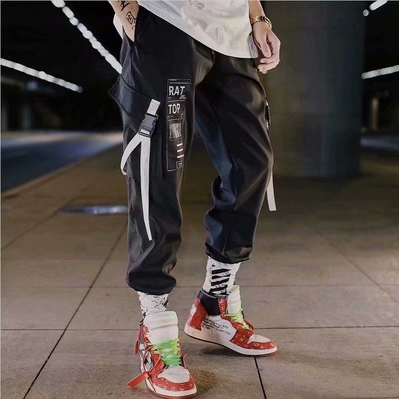 Loose cropped track pants - Street Beats Clothing