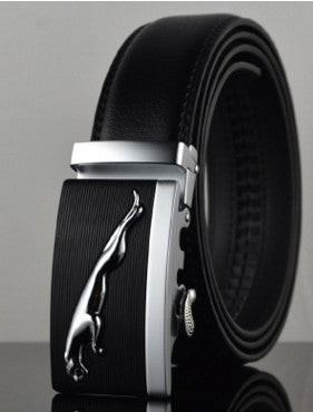 Men Automatic Buckle Leather Belts - Street Beats Clothing