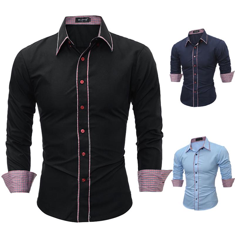 Simple Solid Color Mens Shirts - Street Beats Clothing