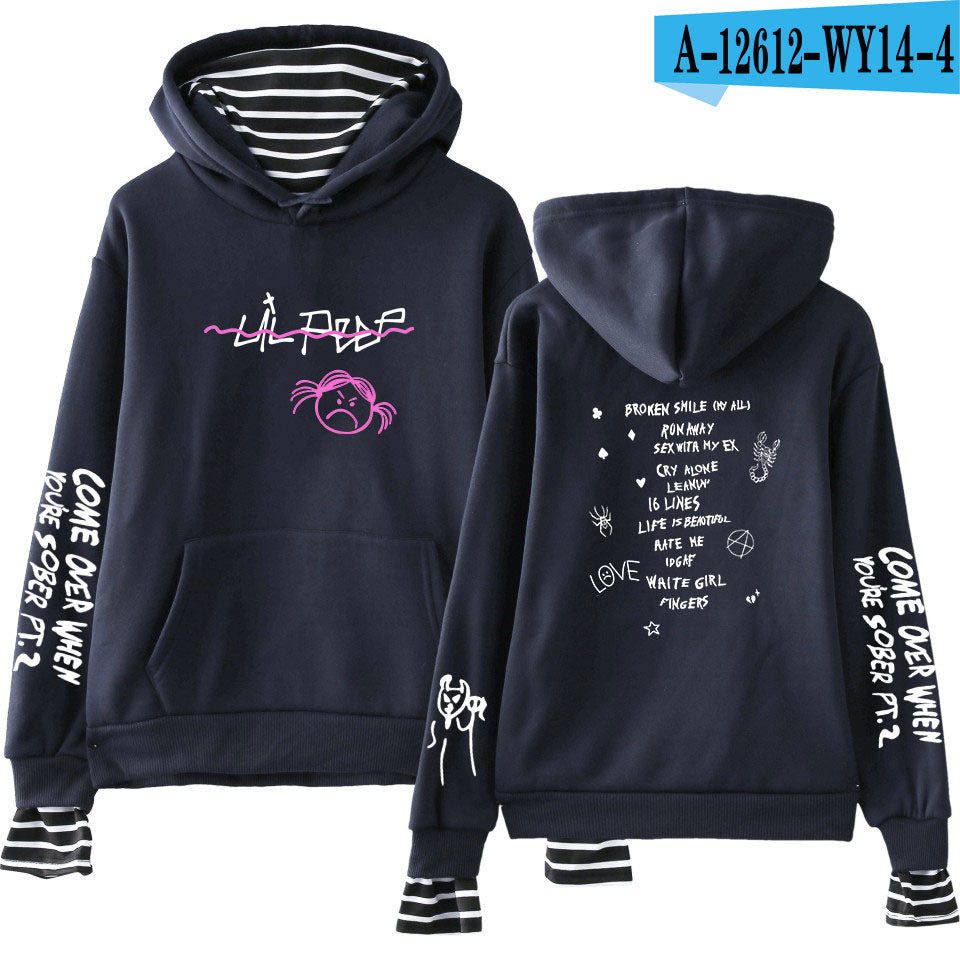 Lil Peep Hoodie Hellboy Men Women Hooded Pullover - Street Beats Clothing