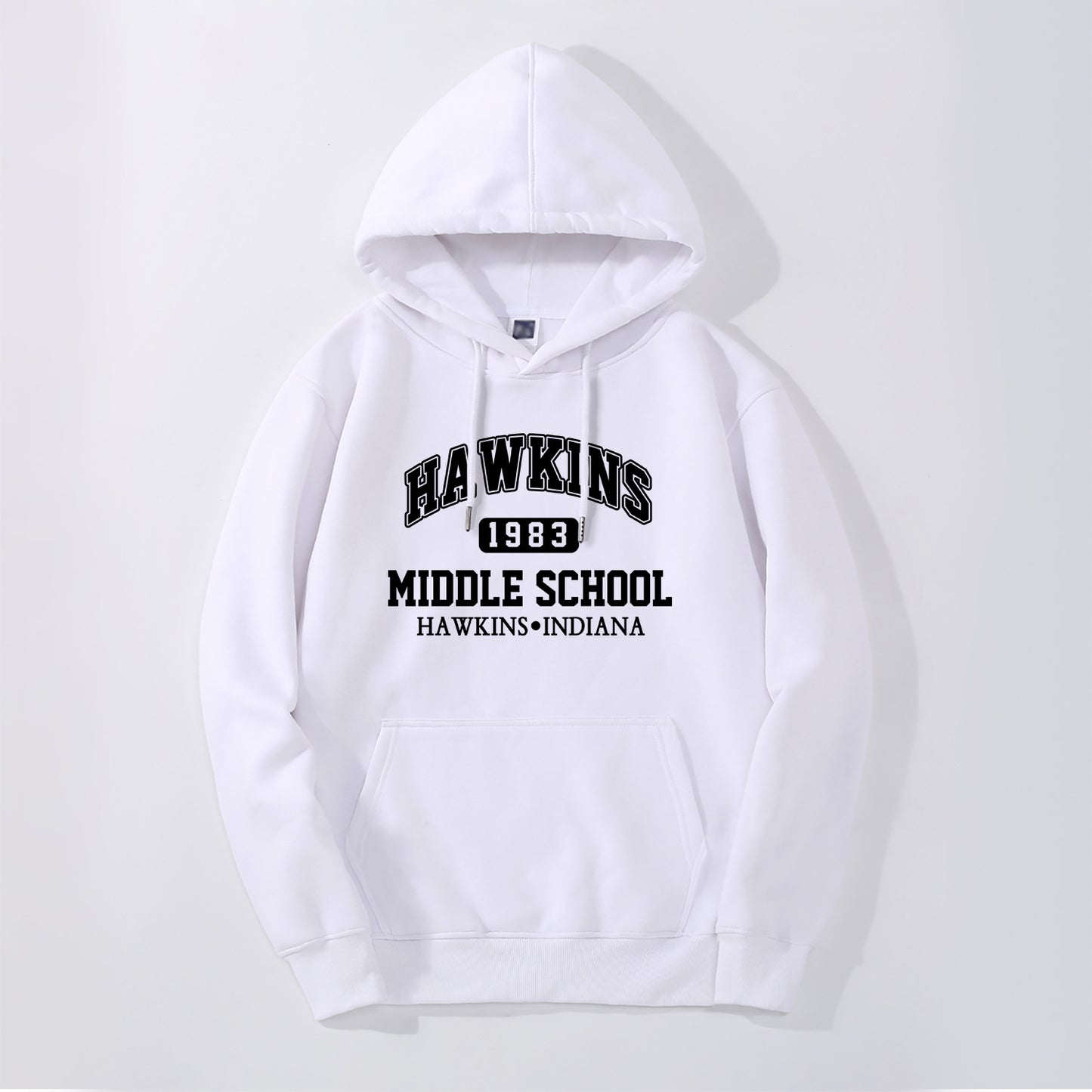 HAWKINS Hoodie plus fleece Hoodie Stranger Things