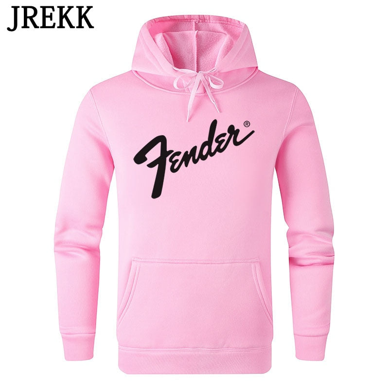 Fender Hoodie Men/Women Fleece Sweatshirt Men's Hooded Pullover Fashion Hoody