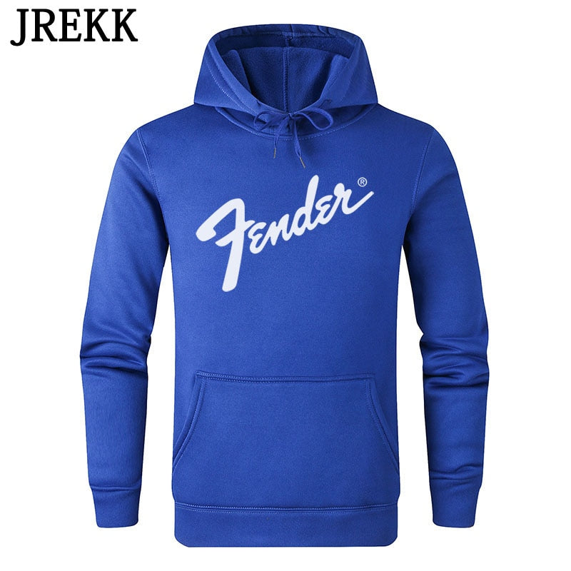 Fender Hoodie Men/Women Fleece Sweatshirt Men's Hooded Pullover Fashion Hoody