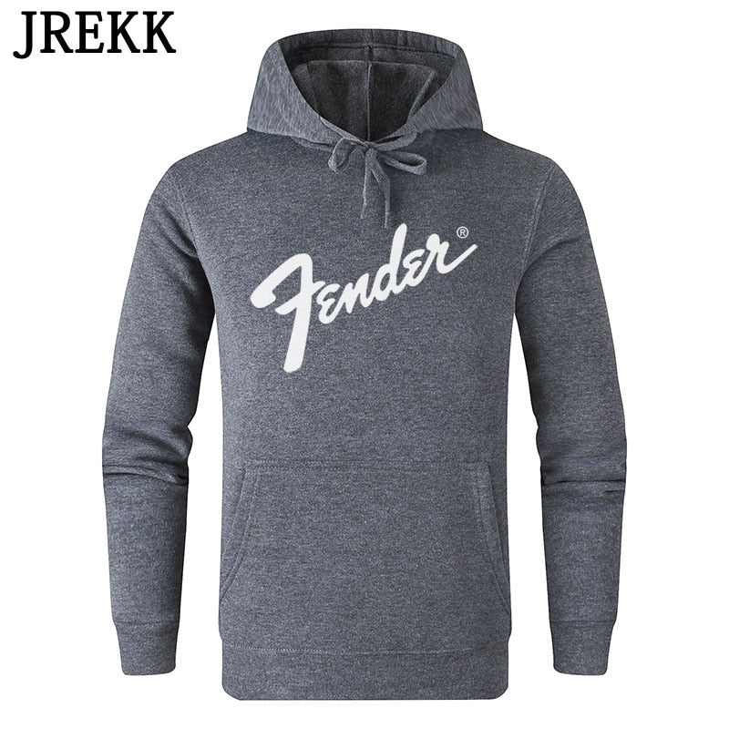 Fender Hoodie Men/Women Fleece Sweatshirt Men's Hooded Pullover Fashion Hoody