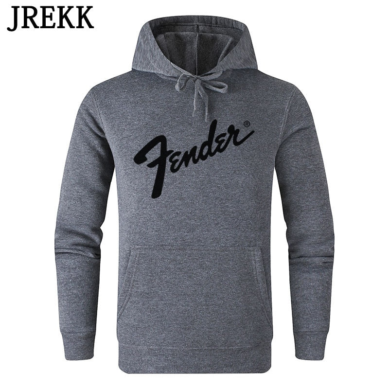 Fender Hoodie Men/Women Fleece Sweatshirt Men's Hooded Pullover Fashion Hoody