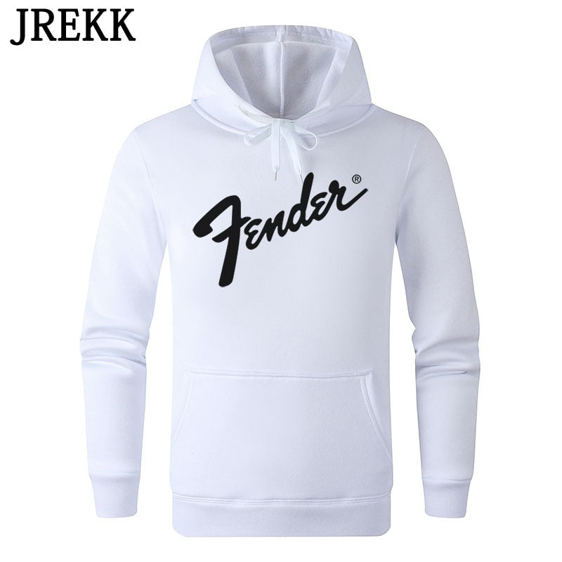 Fender Hoodie Men/Women Fleece Sweatshirt Men's Hooded Pullover Fashion Hoody