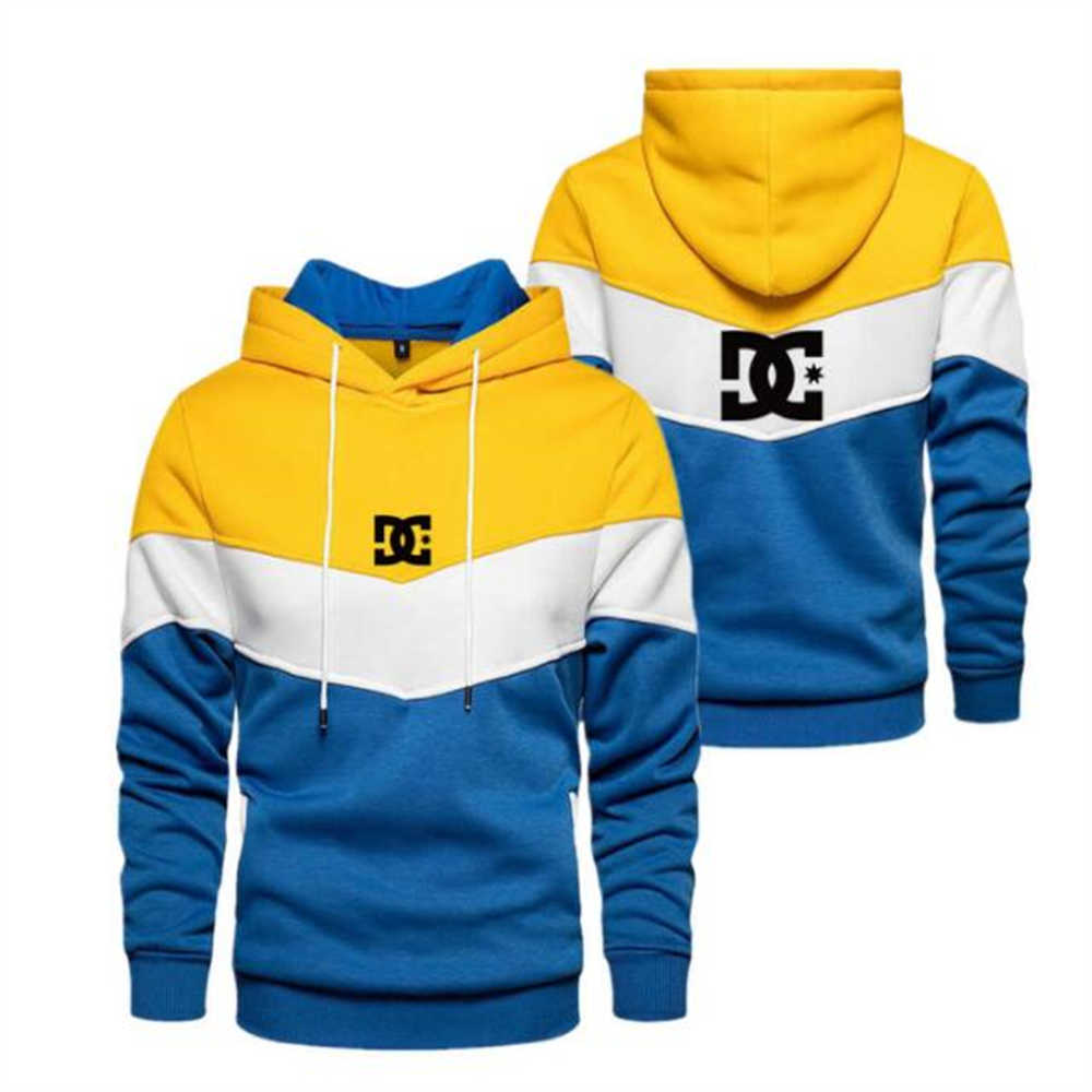 DC Letter Print 2022 Fall/Winter New Men Casual Hoodie High Quality Cotton