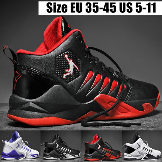 Mens Basketball Shoes Breathable Sports Shoes Comfortable Gym Training Athletic Shoes Boys Basketball Sneakers