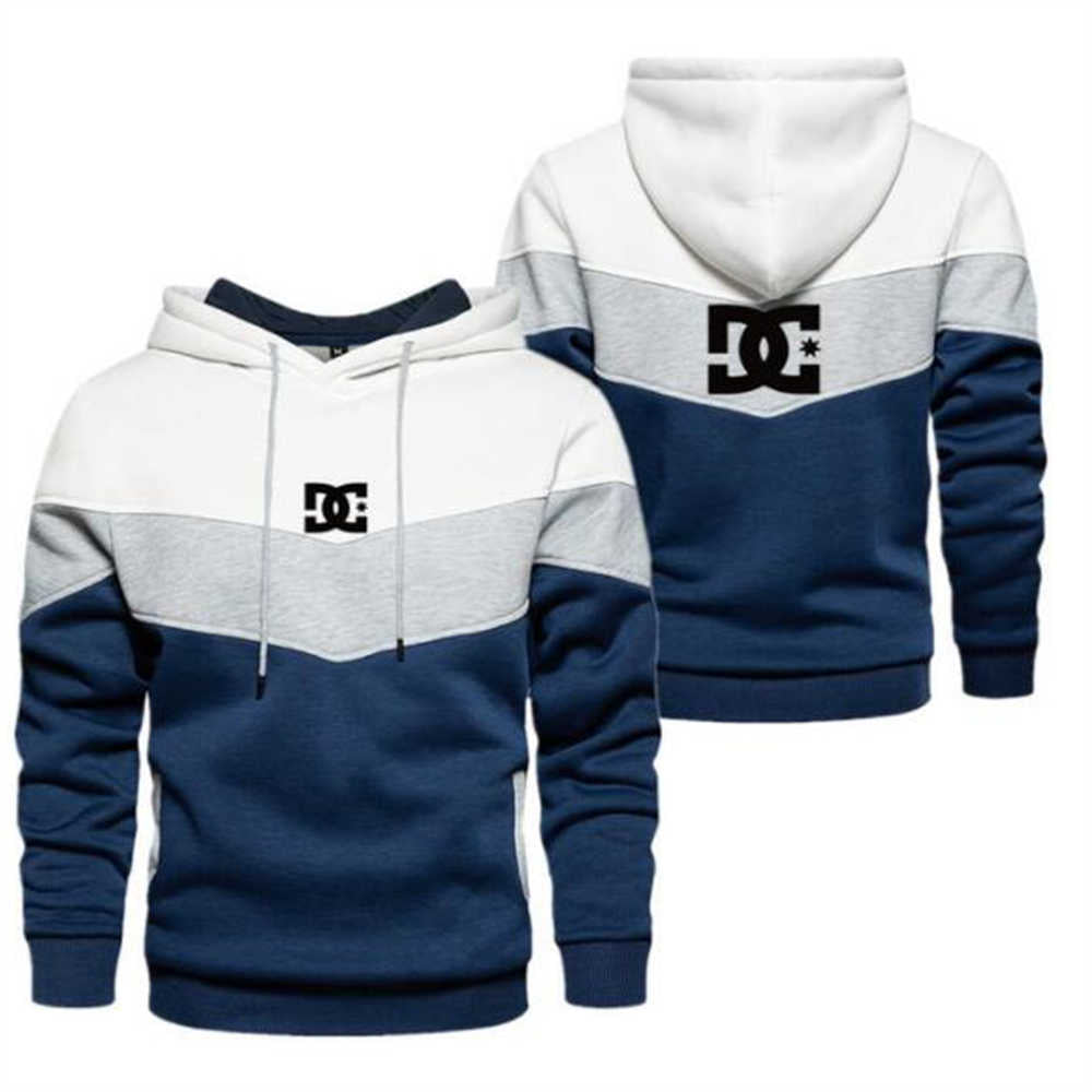 DC Letter Print 2022 Fall/Winter New Men Casual Hoodie High Quality Cotton