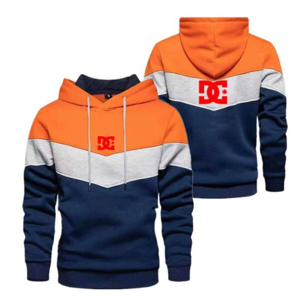 DC Letter Print 2022 Fall/Winter New Men Casual Hoodie High Quality Cotton