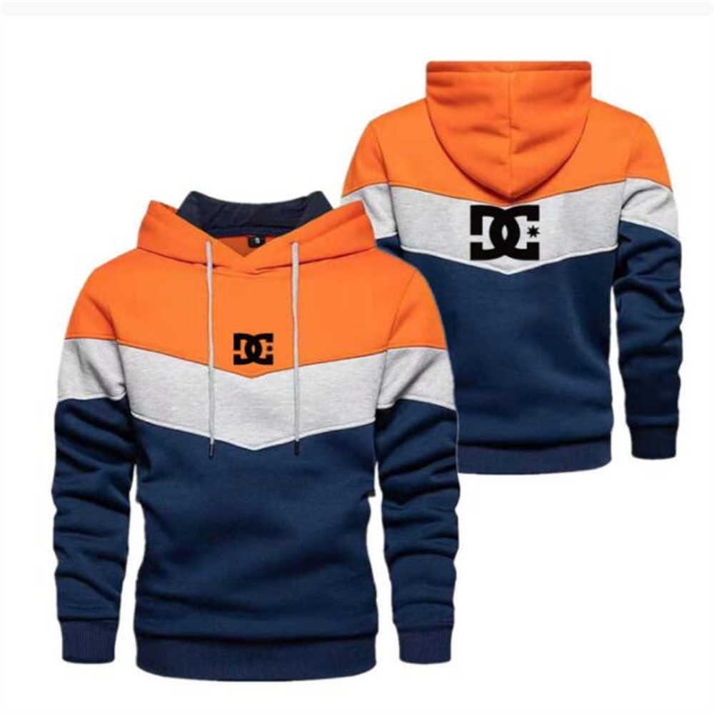 DC Letter Print 2022 Fall/Winter New Men Casual Hoodie High Quality Cotton