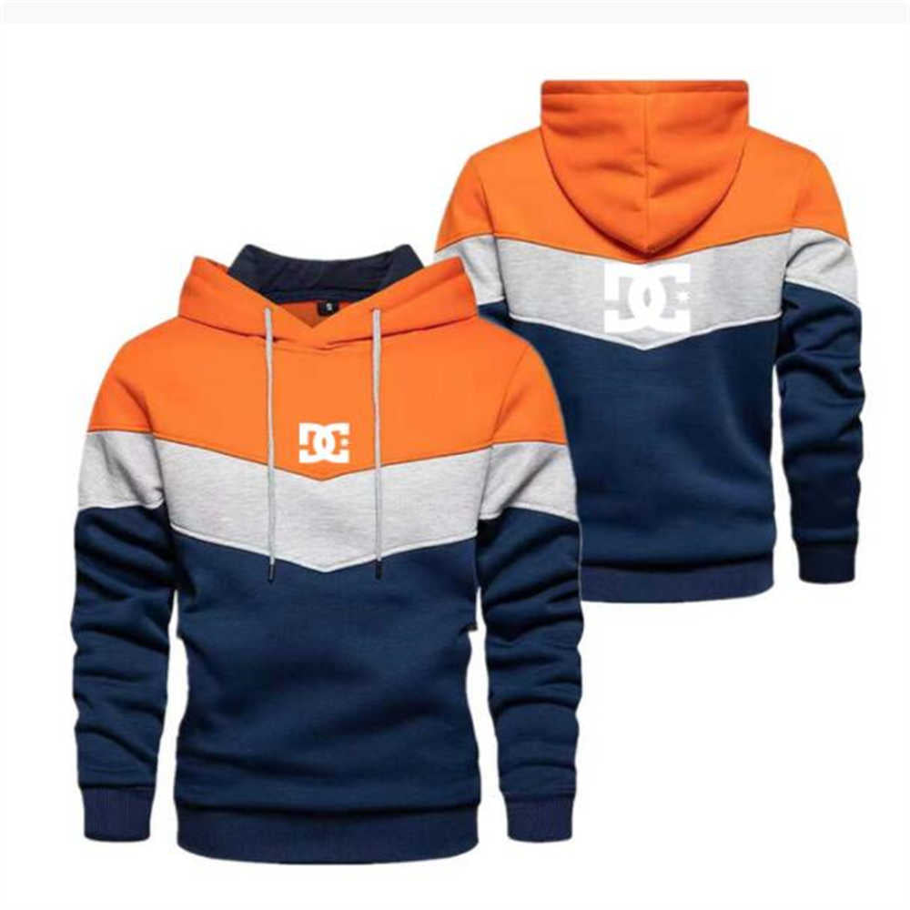 DC Letter Print 2022 Fall/Winter New Men Casual Hoodie High Quality Cotton