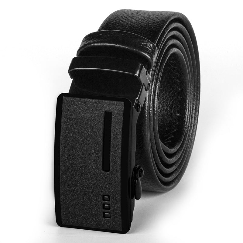 Men's Belt With Automatic Buckle - Street Beats Clothing