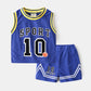 Children's Basketball Clothing Suits Baby Vest Suit Boys Sweatshirt Two-piece Summer Style Tide - Street Beats Clothing