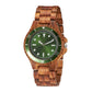 Mens Solid Wood Set Business Quartz Watch - Street Beats Clothing