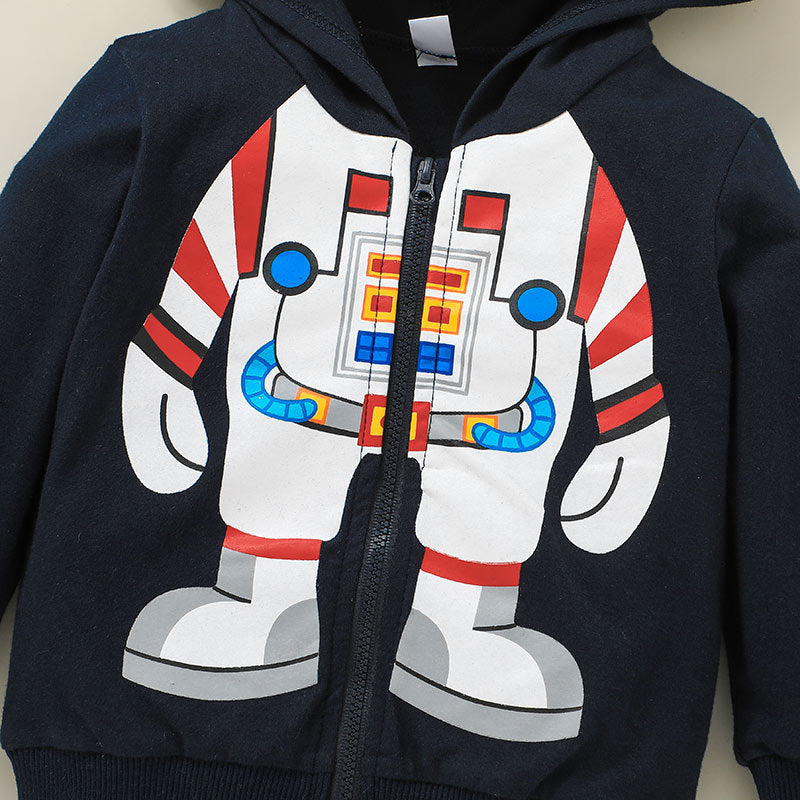 Children's Hooded Tops Jackets Kids Zipper Shirts - Street Beats Clothing