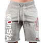 Shorts Casual Running Big Print Five-Point Pants Cotton Shorts Men